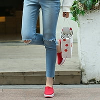 SNGXGN papuče za žene modni casual sportovi tenisice planinarske cipele žene, crvene, veličine 37