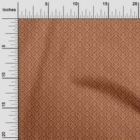 Onuone organski pamučni poplin Twill tkanina oblika geometrijskog Sashiko Ispis tkanina od dvorišta široko
