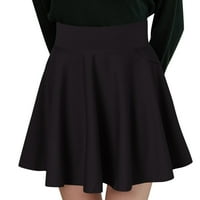 Qazqa Ženska moda Casual Kratko stil Solid Half Suknja protiv odvlačenja suknja Nasleđena džepa suknja