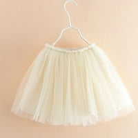 TODDLER Baby Girls haljine čipke mreže Tutu suknja Ljetne princeze princeze haljine djeca rođendanska