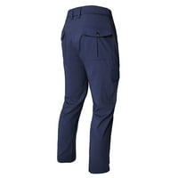 CLLios muške teretne hlače velike i visoke radne hlače na otvorenom planinarske pantalone koji rade