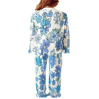 Hirigin Women Dressy Outfits Ležerne prilike Ležerne prilike s dugim rukavima Spustite majice Bluze