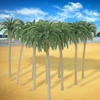 Kokosov palminski model Drveće raspored EST plaža Diorama Scenografija 1: skala