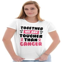 Zajedno teže od karcinoma dojke Ženska majica Dame Tee Brisco brendovi L l