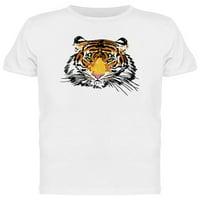 Vodenikolor Awesome Tiger majica Muškarci -Image by Shutterstock, muško mali