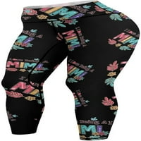 Ljubav Biti mimi ženske joge hlače visoke struk temama na tamjama sportske pantalone