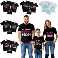 Majčin dan unizirajući grafički tee, majice za žene za žene
