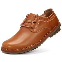Toyella originalne kožne muške cipele na otvorenom Big Toe Casual cipele tamno smeđe boje 39