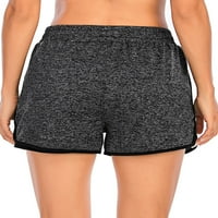 Trčanje Yoga kratke hlače Aktivno odjeća vježbanje vježbanje atletski jogging kratke hlače 2-in- fitness