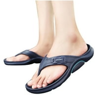 Homodles muške papuče za kuću cipela - Na prodaju plaža Flip flops casual anti-klizne plave veličine