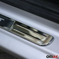 18 poklopac vrata vrata odgovara Mercedes CLA Class Chrome LED sportski nehrđajući čelik 4x