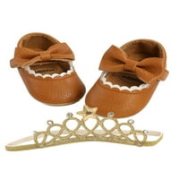 Jedno otvaranje cipela za djecu za bebe Bowknot Soft Sole Infet cipele sa bezvećih odjeća
