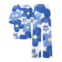 TAWOP posteljine hlače za žene Ljeto Žene Capri pantalone za ljetne staze Ženski ljetni salon podudaranja