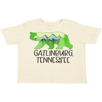 Inktastična Gatlinburg, Tennessee - planine i bračni oblik BEAR Oblik Boyler Majica ili majica Toddler