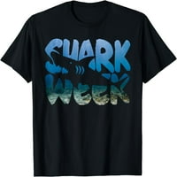 Retro morski pas ocean biolog za životinje Lover Shark Fink Tjednu majicu