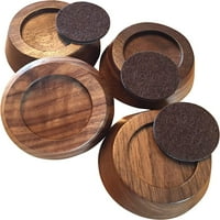 Namještaj od drva od drveta Woodcraft Rezeri Visine Orah - Premium dizalice za čišćenje i praktičnost