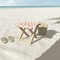 Društvo Little Dean Checkers Coral ljetna plaža sklopiva stolica