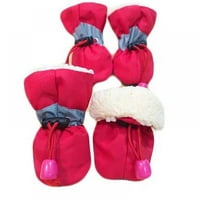 Kućni ljubimci isporučuje zimsku tople meke kašmirske cipele za kišu za kućne ljubimce za kućne ljubimce