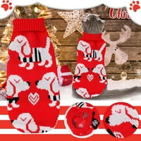 Zimski džemper za pse s toplim božićnim ljubimcima džemperi za male pse za kućne ljubimce kućni ljubimac