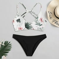 Tankini kupaći kostimi za žene cvjetni podstavljeni kupaći kostimi kupaći kostiminjski set Bikini Print