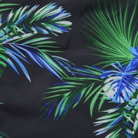 Puawkoer ženske ležerne kratke hlače Ljeto udobno plaže kratke hlače Elastični struk cvjetni tisak sa