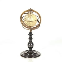 Homeroots Decor Globe u mesinškim prstenovima