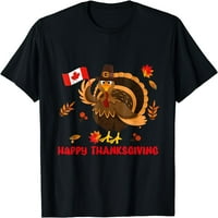 Happy Dan zahvalnosti Kanada Turska majica