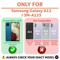 Osobni tanki poklopac kutije za telefon Kompatibilan je za Samsung Galaxy A12, donesite svježe pizze,