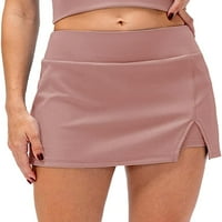 Dabuliu ženska suknja za tenis Aithower Skorts Anti-ekspoziciranje vježbi za vježbanje joga mini suknji hlače džep