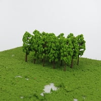 Model Trees Mešani model Tree Train Scenografija Arhitektura Drveće lažni drveni DIY zanati, građevinski model, pejzaž