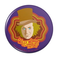 Willy Wonka i fabrika čokolade Willy Wonka Kuhinja Hladnjak Ormar dugmeta MAGNET