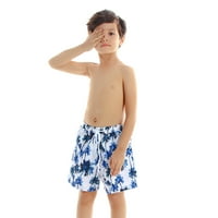 Qiylii Porodično podudaranje listovi za ispis kupaćih kostimi, otac sin pliva debla dječake + kratke