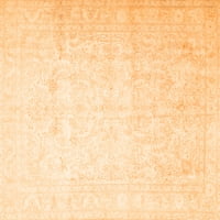 Ahgly Company Zatvoreni pravokutnik Perzijske narandžaste tradicionalne prostirke, 5 '8'