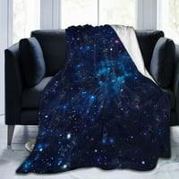 Starry Sky Fleece bacajte pokrivač ultra mekani ugodno ukrasno flanel pokrivač za kućni krevet Kauč