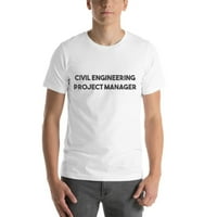 2xl Voditelj građevinskog inženjerstva Bold majica s kratkim rukavima pamučna majica u nedefiniranim