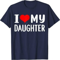 Drvo Volim svoju kćer očeve dane poklone za tatu majicu