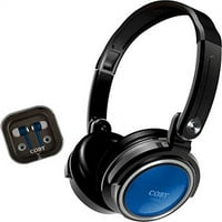 Coby CVH-800-Blu 2-in-ammerz xtra slušalice i ušice sa futrolom, plavom bojom