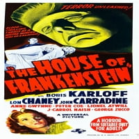 Kuća Frankenstein Movie Poster Masterprint