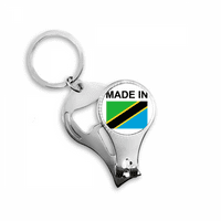 Tanzanija Country Love Nail Nipper ključ za ključeve za ključeva