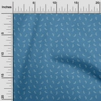 Onuone pamuk Cambric plava tkanina snježna pahuljica, kapa i čarape šivaći materijal za ispis tkanine