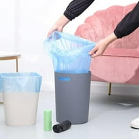 Torbe za smeće, malene vrećice za smeće za ured, kuhinju, spavaću sobu kante za smeće, šarene prenosive jake vreće smeća, smeće mogu torba za smeće.black