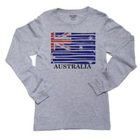 Australija Baseball Classic - Svjetski vintage šišmiši zastava košulje dugih rukava majica s dugim rukavima