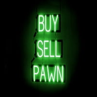 SpellBrite kupujte prodaju zalagati LED znak za posao. 19.2 23.8 zelena kupovina prodaja Znak zalagaonica