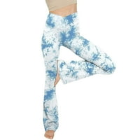 Kakina s ženskim joga hlačama čišćenje Ženske hlače od plamena visoke struke vježbanje non-vidljivo