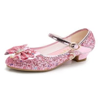 Harsuny Girls Haljine cipele Pjenušava Mary Jane Bow Princess cipela za vjenčanje Ležerne prilike Comfort
