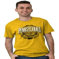 Pennsylvania PA Student Campus Pride Muška grafička majica Tees Brisco Brends 2x