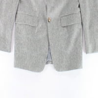 Ralph Lauren Mens Ultrafle Dvije dugme Blazer jakne, siva, redovna