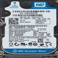 WD3200BPVT-75Zest0, DCM Hecvjabb, Western Digital 320GB SATA 2. Tvrdi disk