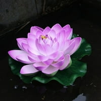 Umjetna voda ljiljan pluta lotos cvjetni ribnjak akvarij dekor višebojnika