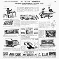 Oglas: Igračke, 1890. Namerički časopisi Oglasi za razne igračke, 1890. Print Print by